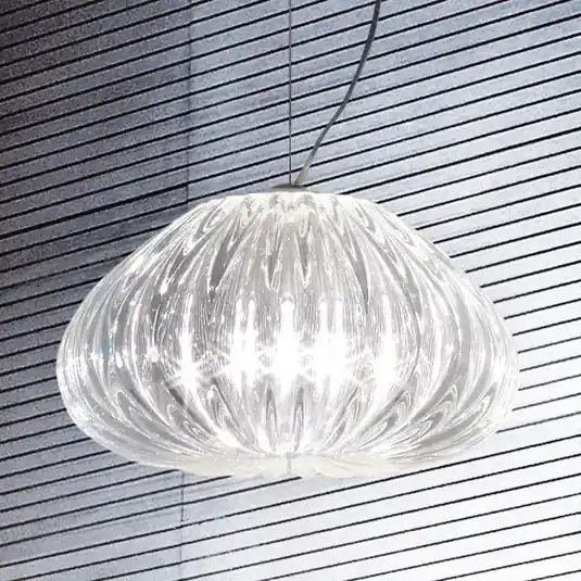 Značkový Závěsné světlo Diamante Crystal Ø 30 cm
