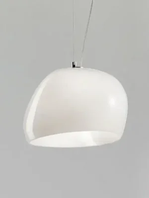 Závěsné světlo Surface Ø 27 cm, E27 bílá/bílá mat Nízká Cena