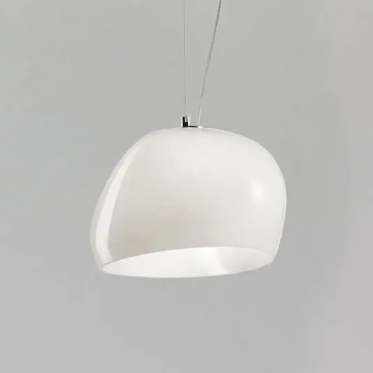 Závěsné světlo Surface Ø 27 cm, E27 bílá/bílá mat Nízká Cena