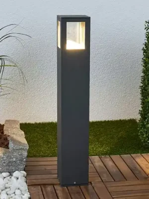 Horká Nabídka LED osvětlení cesty Lucande Nicola, 65 cm, antracit, P54