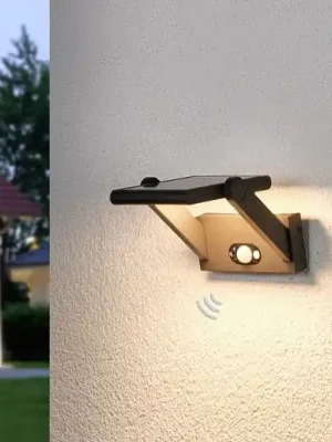 Solární LED venkovní nástěnné světlo Valerian Cenově Výhodný