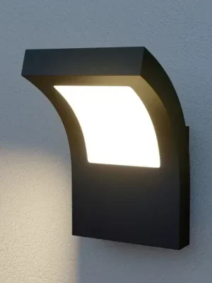 Arcchio LED venkovní nástěnné svítidlo Advik, IP65, antracit, kov Speciální Cena