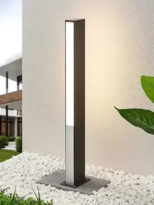 Sezónní Sleva Lucande Aegisa LED lampa pro projektory, 80 cm, antracitová, kov, IP54