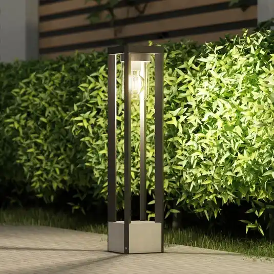 Nejlepší Volba Svítidlo Lucande Kalisa, E27, IP44, 70 cm, šedé, kovové