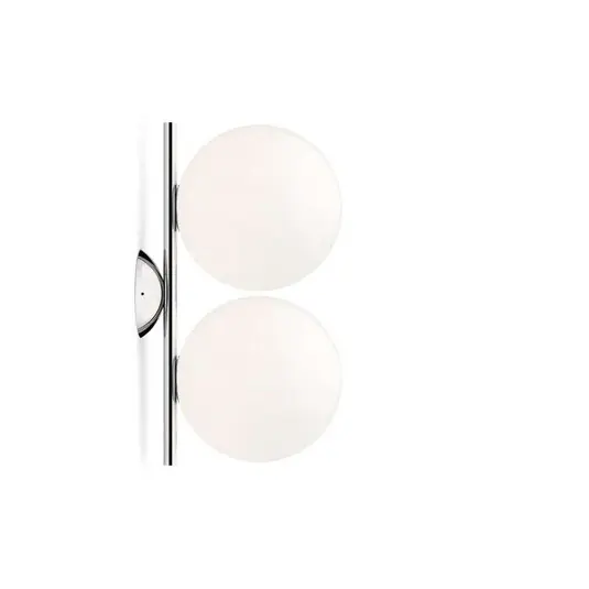 Nejlepší Cena FLOS IC C/W1 Double nástěnné světlo chrom Ø 20 cm