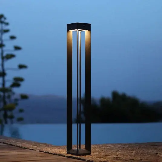 LED solární světlo Borne se senzorem, 90 cm, šedá Akční Cena