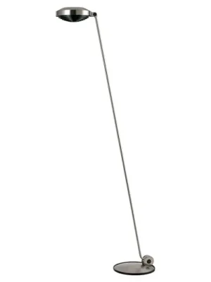 Lumina Elle 1 LED stojací lampa H 180cm 3 000K nikl Nejprodávanější