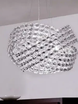Akční Cena Křišťálové závěsné světlo Diamante Ø 40 cm