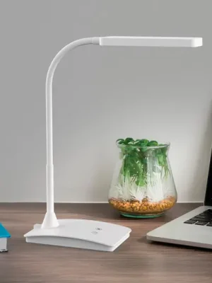 Hit Sezóny LED stolní lampa MAULpearly, bílá, 38 cm, stmívatelná, CCT