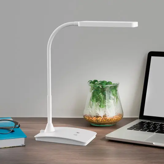 Hit Sezóny LED stolní lampa MAULpearly, bílá, 38 cm, stmívatelná, CCT