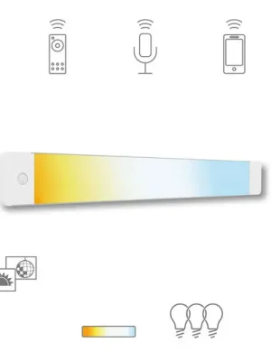 Časově Omezené Müller Licht tint LED osvětlení pod skříňku Alba, 50 cm