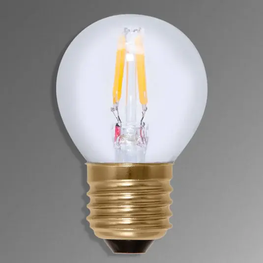 Víkendová Akce E27 3W 922 LED kapková žárovka uhlíkové vlákno