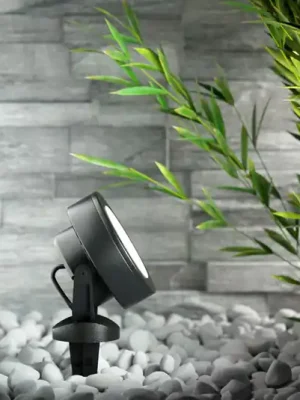 Nejlepší Volba Zapichovací reflektor Tommy kulatý černý 1 zdroj