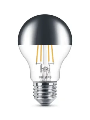 Philips E27 LED žárovka se zrcadlovým vrchlíkem 7,2 W, teplá bílá Top Prodej