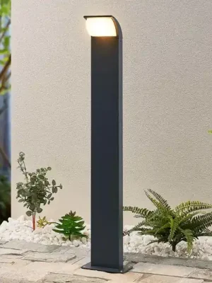 Finální Výprodej Světlo Lucande LED na cestu Tinna, 80 cm, antracit, IP65