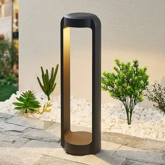 Nízká Cena Podstavcové světlo Lucande Habsa LED, výška 50 cm