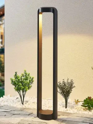 Odeslání Ihned Světlo Lucande LED na cestu Habsa, 80 cm, antracit, kov