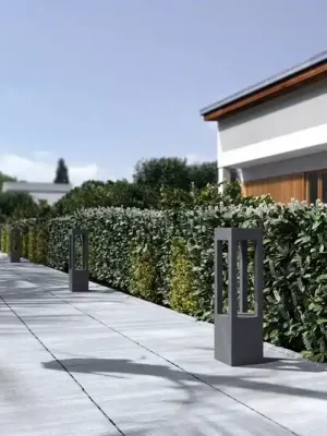 Arcchio LED světlo na sloupku Lienna, 60 cm, šedé, kov, IP65 Nejlepší Cena