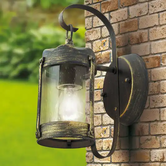 Venkovní rustikální lampa Lenard Originální