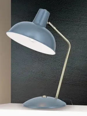 Ve vzhledu vintage - stolní lampa Fedra šedá Výhodná Nabídka