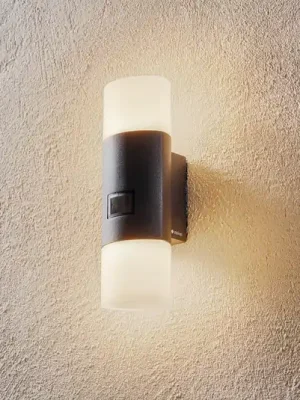 Dokud Zásoby Vydrží STEINEL L 910 S nástěnné světlo senzor antracit