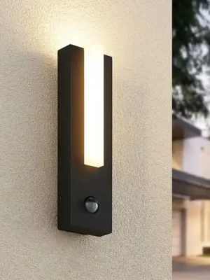 Super Cena Venkovní nástěnné svítidlo Lucande LED Virgalia, detektor pohybu, IP54