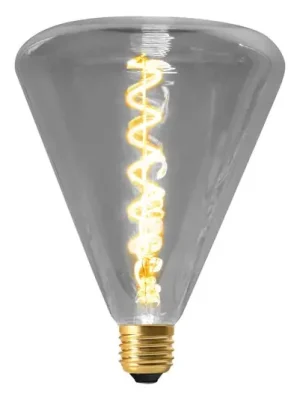 Zlevněný LED žárovka Dilly E27 4W 2200K, šedá tónovaná