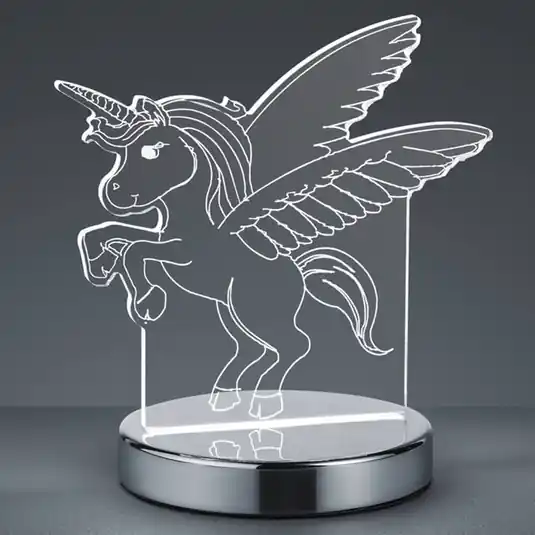 3D hologramová stolní lampa Karo s jednorožcem Objednat Nyní