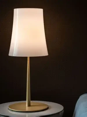 Foscarini Birdie Easy Grande stolní lampa žlutá Levný