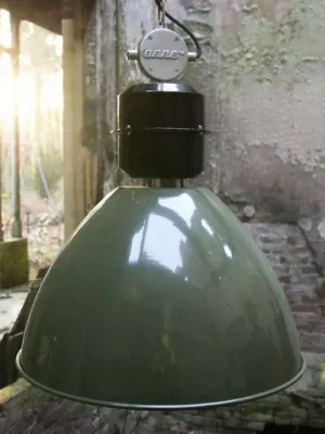 Rychlé Dodání Zelené závěsné světlo Frisk industriální design