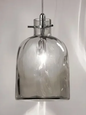 Aktuální Designové závěsné svítidlo Bossa Nova kouřově šedé