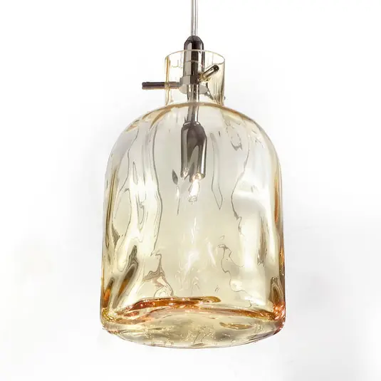 Designová závěsná lampa Bossa Nova 15 cm jantarová Nová Kolekce