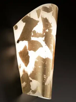 Příjemné nástěnné světlo Bloom white-gold leaf Cenový Hit