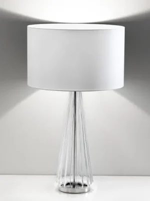 Stolní lampa Costa Rica stínidlo bílé noha průhled Nejlepší Cena