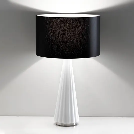 Stolní lampa Costa Rica stínidlo bílé, noha bílá Bezpečná Platba