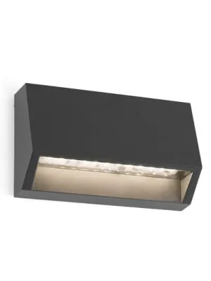 Pouze Dnes LED venkovní nástěnné svítidlo Must, šířka 9,6 cm