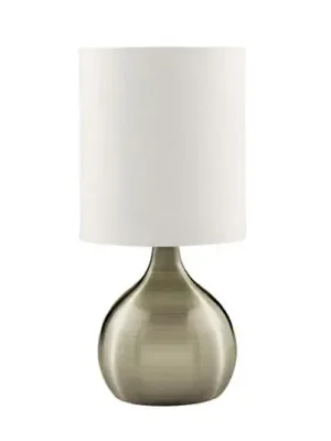 Poslední Šance Stolní lampa Touch 3923, mosaz
