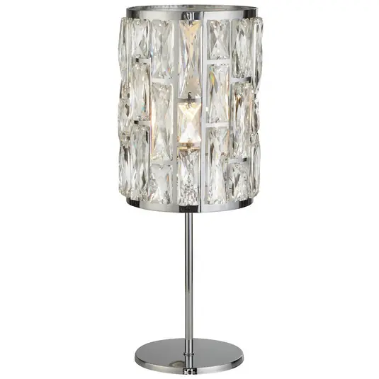 Dokud Zásoby Vydrží Stolní lampa Bijou s krystaly