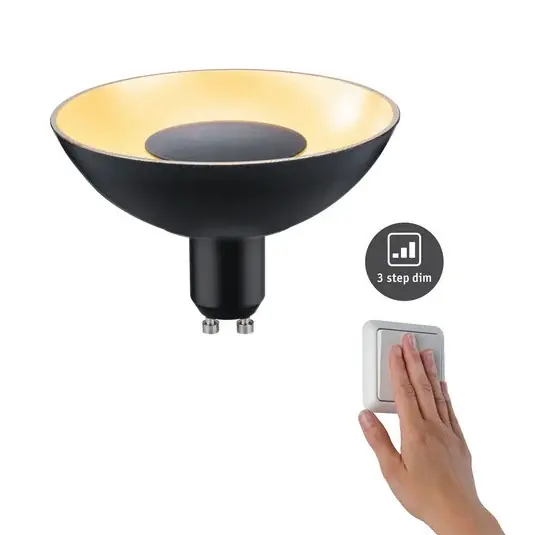 Cenová Bomba Paulmann LED reflektor GU10 4,9W 1 900K 3-Step-dim