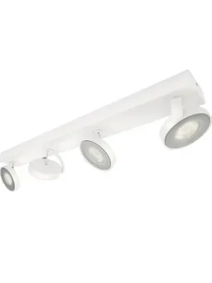 Víkendová Akce Philips Reflektor LED Clockwork 4žár. WarmGlow