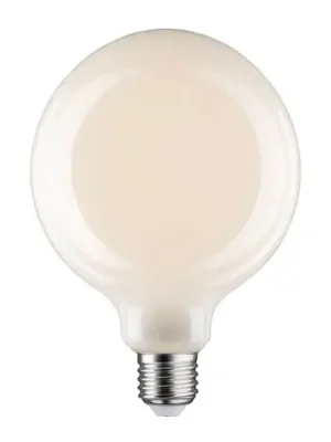 Značkový Skleněná LED žárovka E27 6W G125 Fil 2 700K opál stmívatelná
