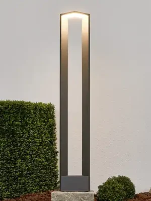 Hit Sezóny Lucande Jeny LED závěsná lampa, 100 cm, antracit, hliník