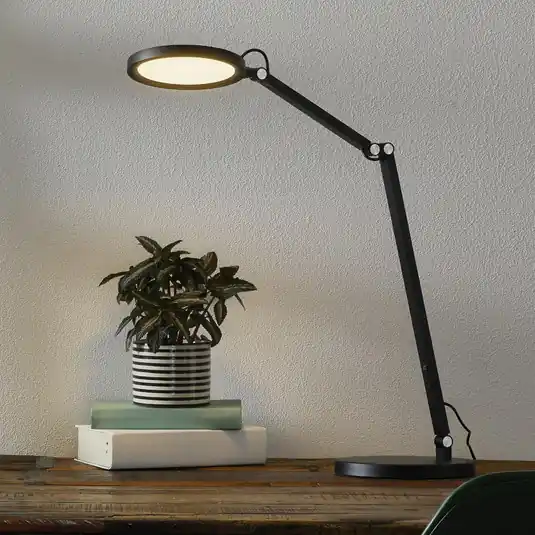 Pouze Dnes LED stolní lampa Regina se stmívačem, černá