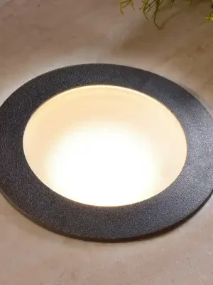 Zapuštěné světlo Ceci 160 kulaté černé 10 W CCT Levný