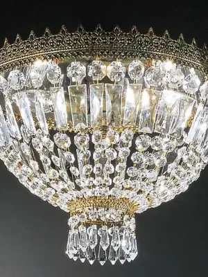 Křišťálové stropní svítidlo CUPOLA 40 cm Nízká Cena