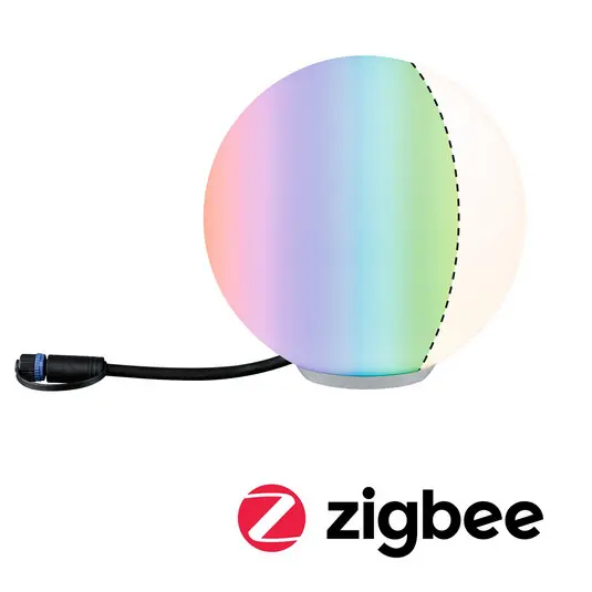 Paulmann Plug & Shine dekorativní lampa Globe ZigBee RGBW Vysoce Kvalitní