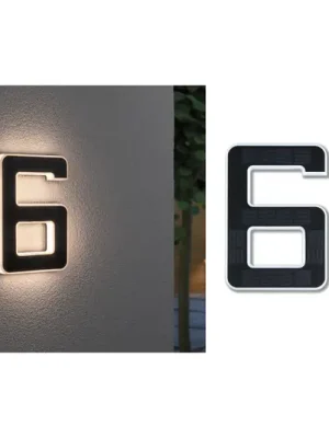 Cenově Výhodný Paulmann LED solární číslo domu 6