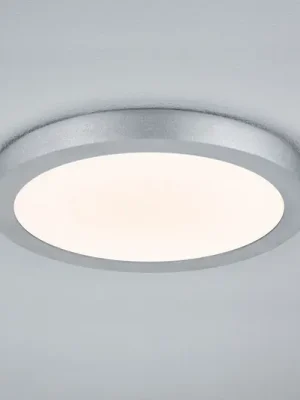 Výhodná Nabídka Paulmann Lunar LED panel, kulatý, Ø 30 cm, chrom