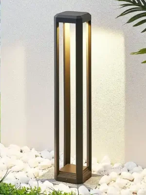 Super Cena Lucande LED světlo na cestu Fery, antracit, kov, 80 cm, IP65