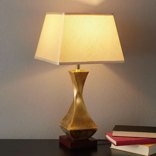 Nakupujte Hned Stolní světlo Deco se zlatou nohou